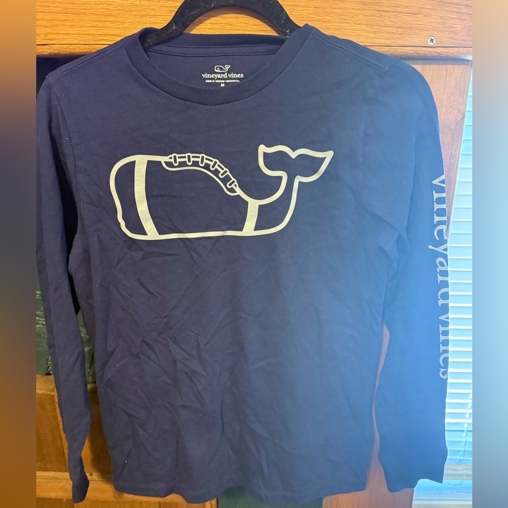 Vineyard Vines Navy Blue Cotton Shirt